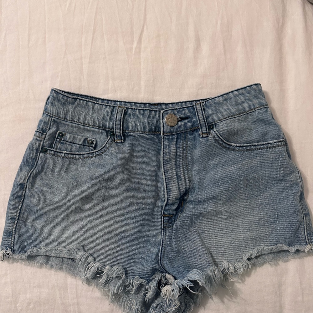 Super High Rise Jean Shorts